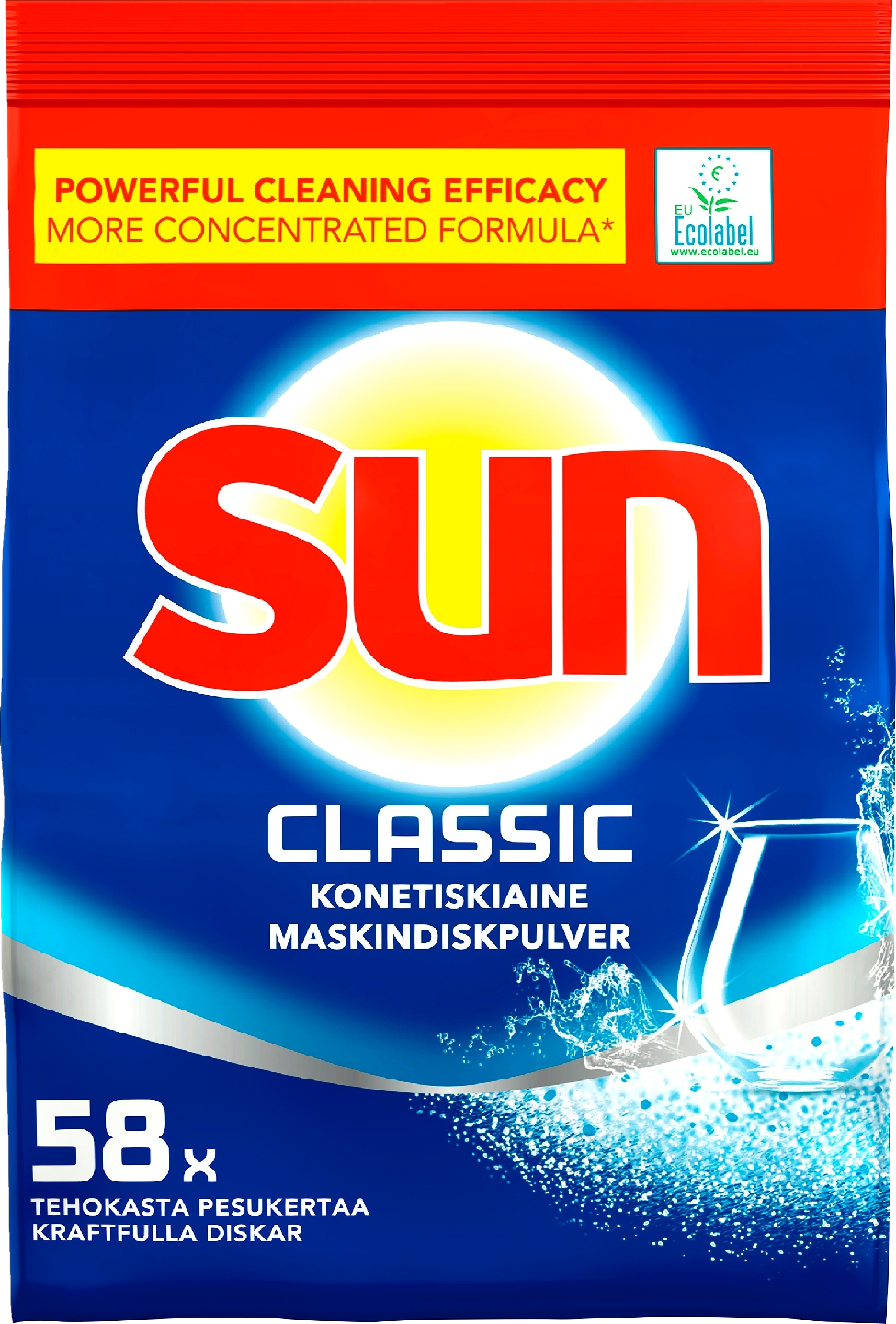 Sun Classic konetiskijauhe 1kg täyttö