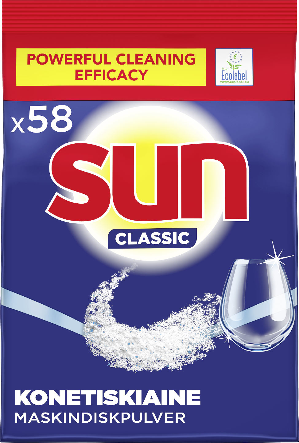 Sun Classic konetiskijauhe 1kg täyttö