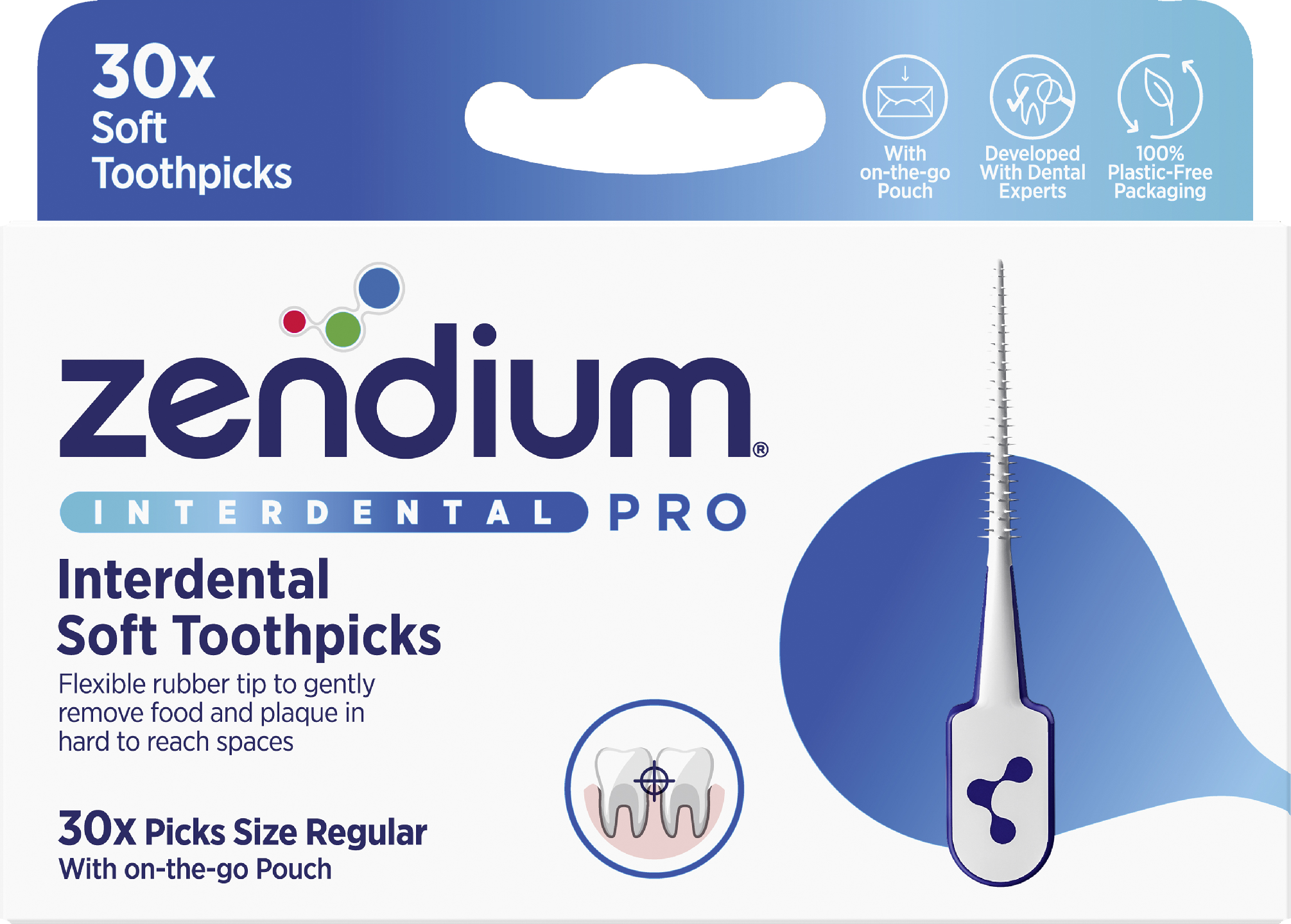 Zendium hammasväliharja 30kpl