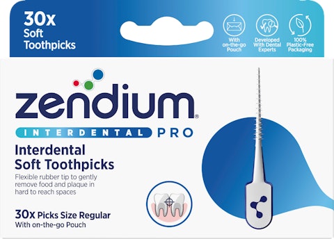 Zendium hammasväliharja 30kpl