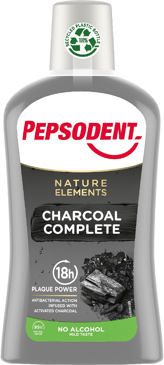 Pepsodent Charcoal Complete suuvesi 500ml