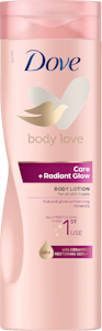 Dove Care + Radiant Glow body lotion 400ml