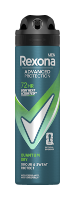 Rexona Men Advanced Protection antiperspirantti Deo Spray 150 ml Quantum Dry