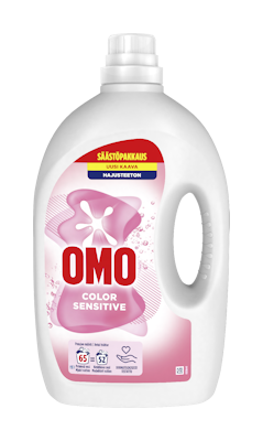 Omo pyykinpesuneste 2,6L Color Sensitive hajusteeton