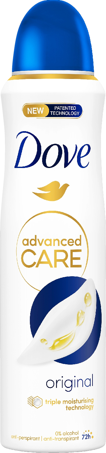 Dove 72h Advanced Care Original Antiperspirantti Deo Spray 150ml