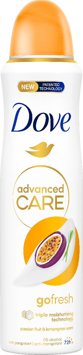 Dove 72h Advanced Care Passion Fruit & Lemongrass Antiperspirantti Deo Spray 150ml