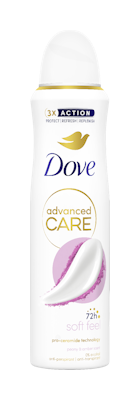 Dove 72h Advanced Care Soft Feel Antiperspirantti Deodorantti Spray  150 ML
