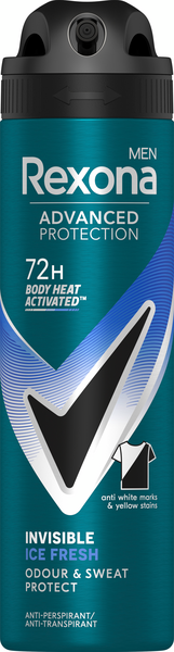 Rexona Men Advanced Protection antiperspirantti Deo Spray 150 ml Invisible Ice Fresh