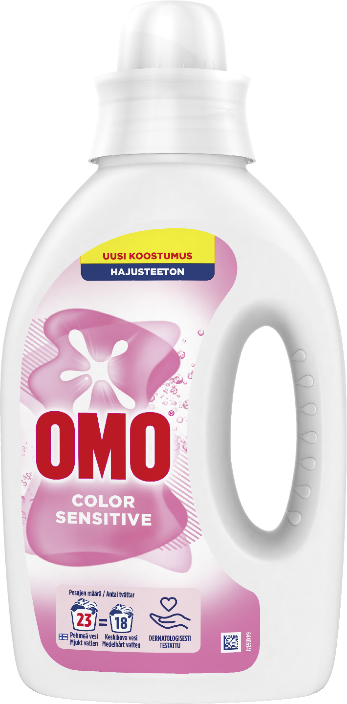 Omo pyykinpesuneste 920ml Color Sensitiv