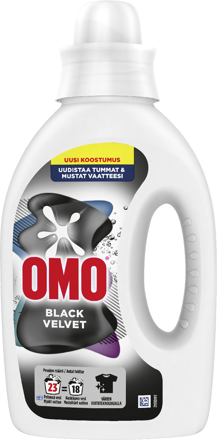 Omo pyykinpesuneste 920ml Black Velvet