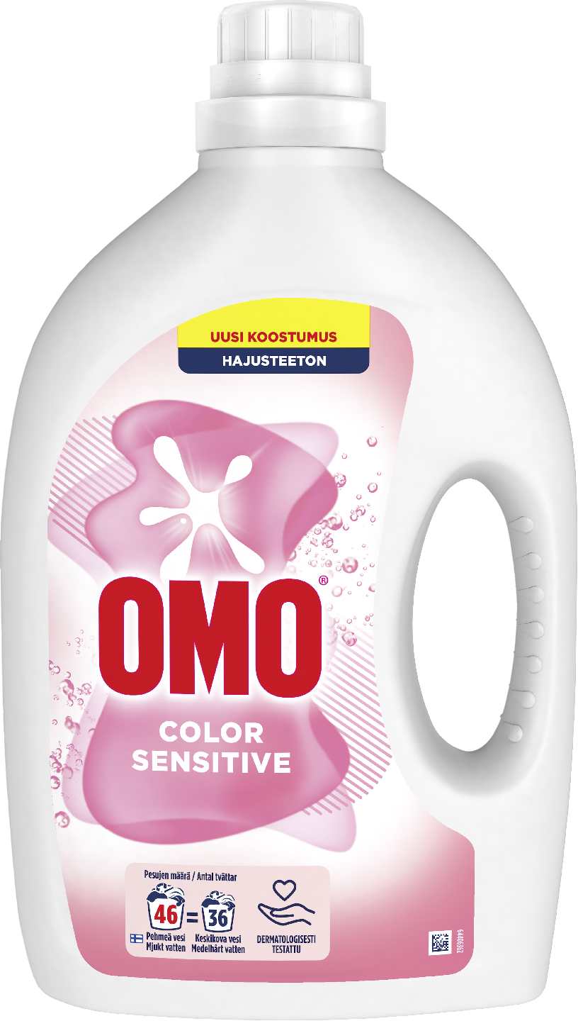 Omo pyykinpesuneste 1,84L Color Sensitive