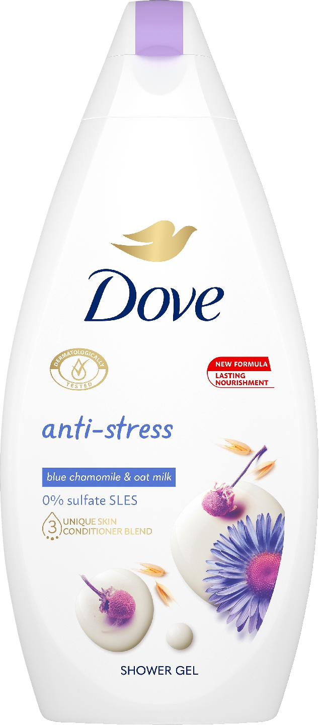 Dove suihkusaippua 450ml Anti-Stress - Hellä iholle