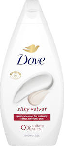 Dove Silky Velvet Suihkusaippua 450 ML