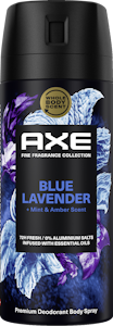 Axe 72h Fine Fragrance Blue Lavender Deodorantti vartalosuihke 72 h suoja 150 ML