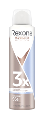 Rexona Maximum Protection Clean Scent Antiperspirantti Deodorantti Spray 150 ML