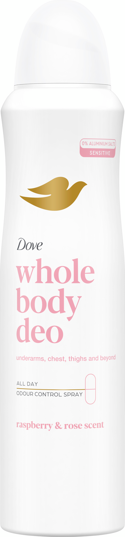 Dove Whole Body Raspberry & Rose deodorantti spray  150 ml