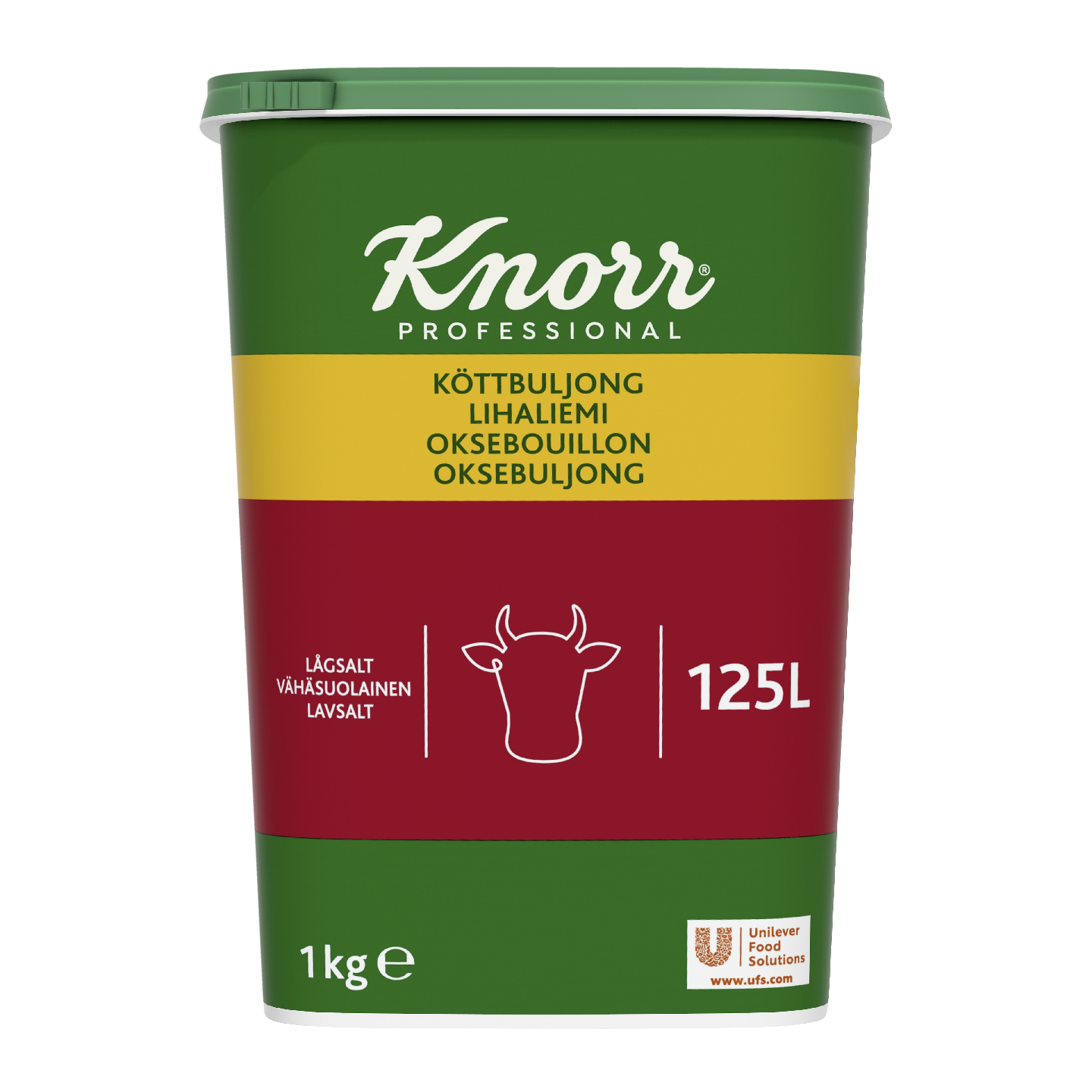 Knorr Lihaliemijauhe vähäsuolainen 1kg/125l