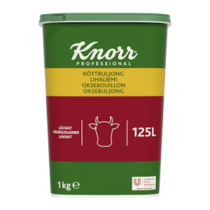 Knorr Lihaliemijauhe vähäsuolainen 1kg/125l