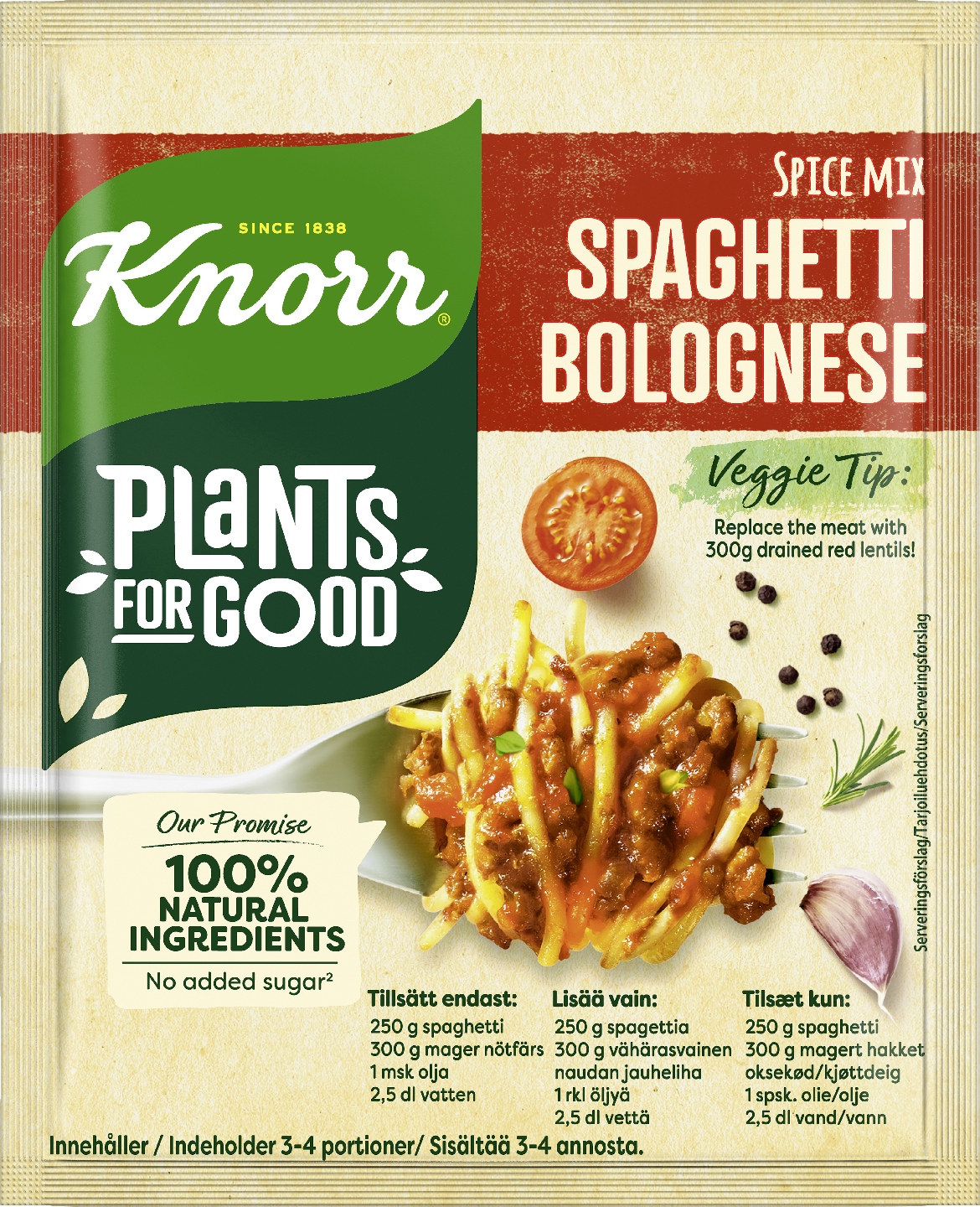 Knorr Ateria-aines Spaghetti Bolognese 38 g