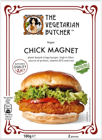 The Vegetarian Butcher vegan chick magnet 180g pakaste