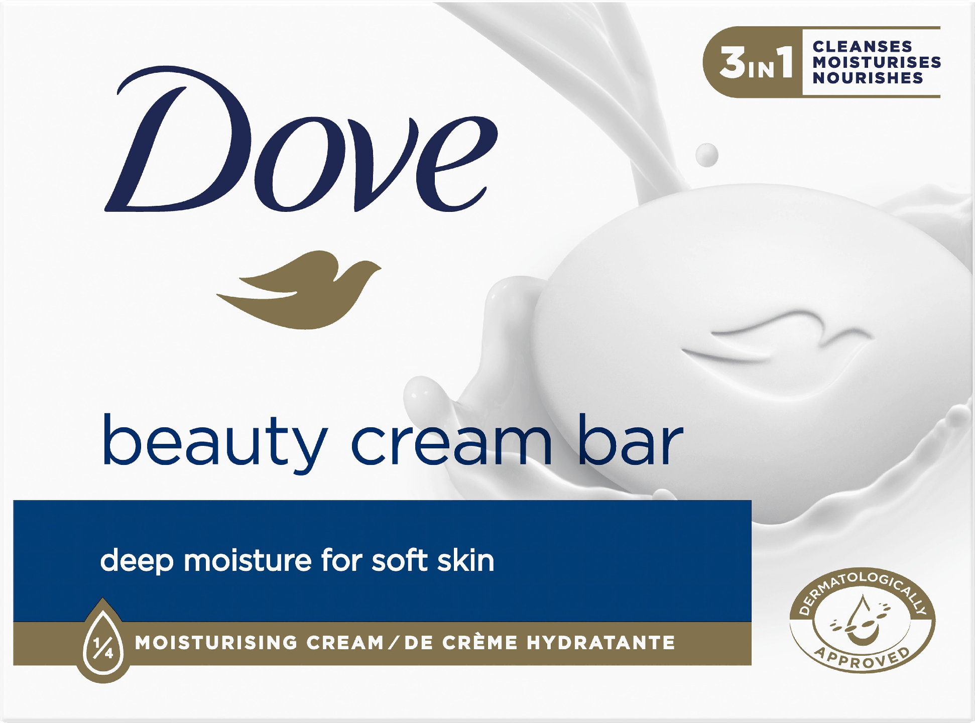 Dove palasaippua 90g Beauty cream bar