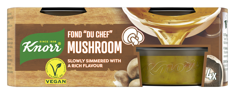 Knorr Fond "du Chef" 4x28g sienifondi