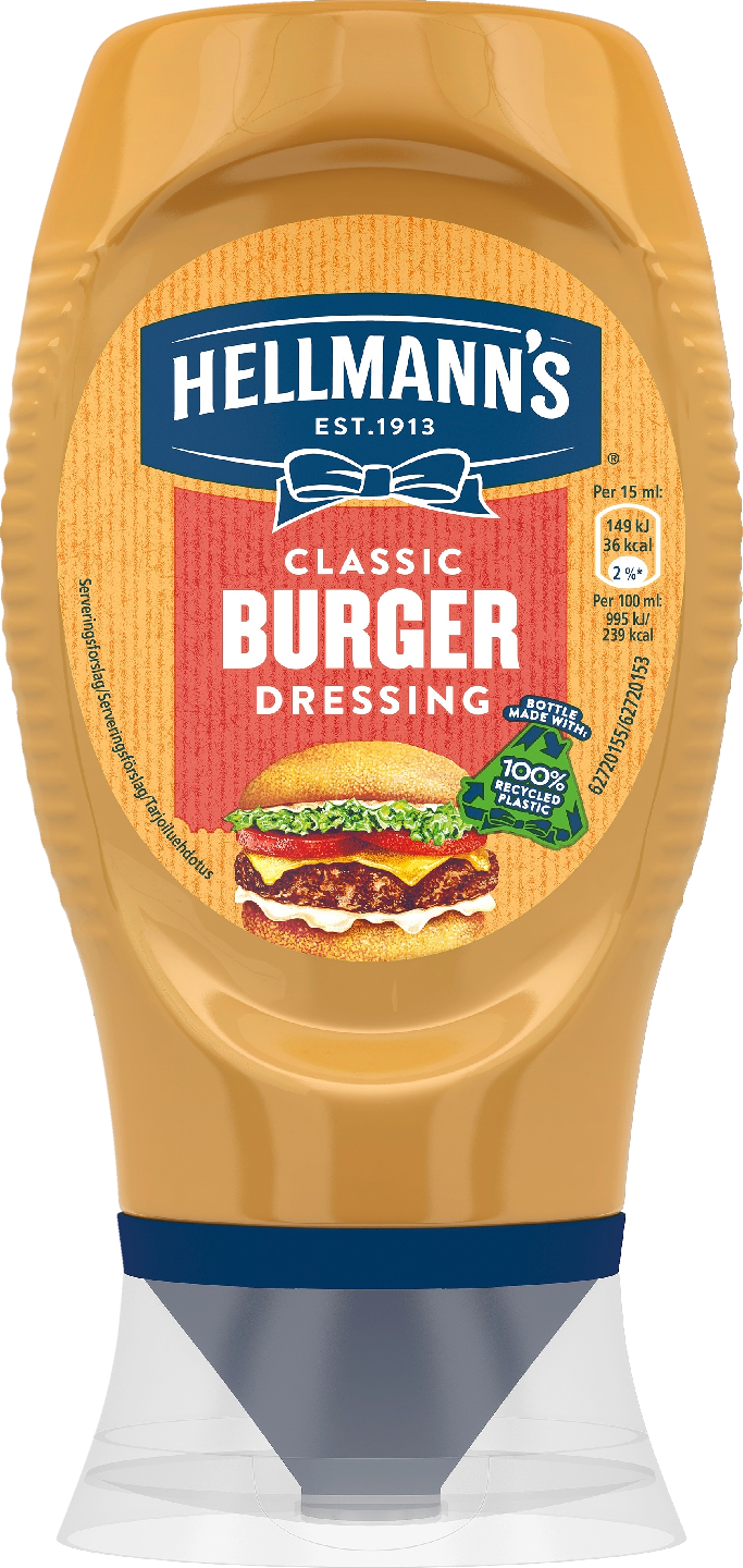 Hellmann's Classic Burger kastike 250ml