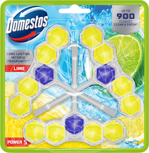 Domestos Power5 Lime WC-raikastin 50g