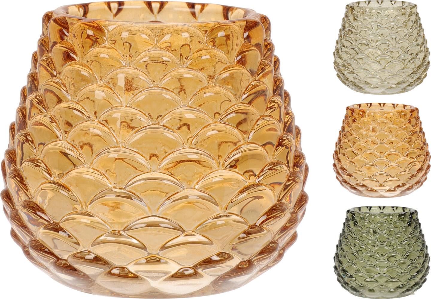 Lämpökynttiläkuppi lasi 7,4 x 7,4 x 6,5 cm