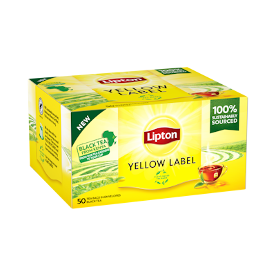 Lipton Yellow label musta tee 100g 50p