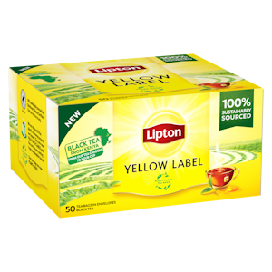 Lipton Yellow label musta tee 100g 50p