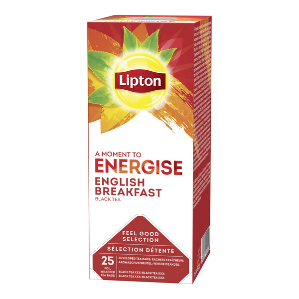 Lipton English Breakfast musta tee 25pss 50g