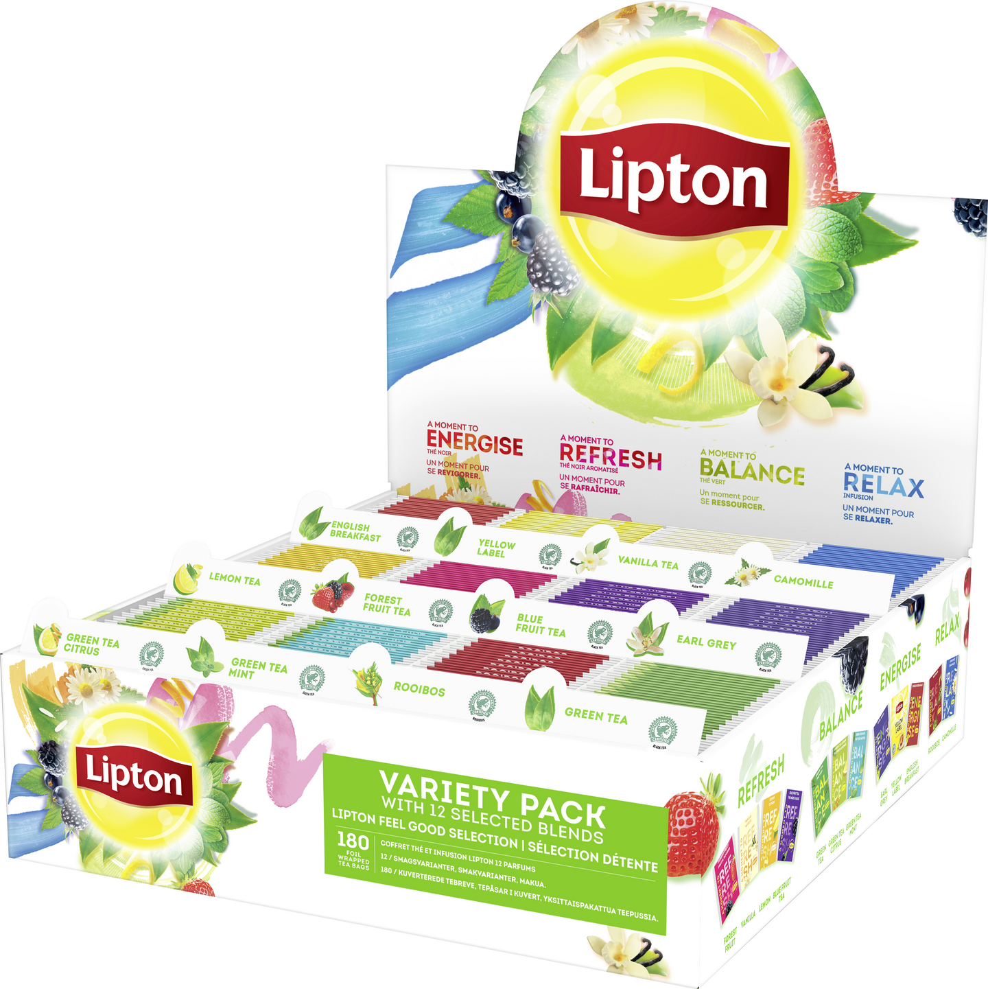 Lipton HoReCa tee kahvilapakkaus 12x15pss