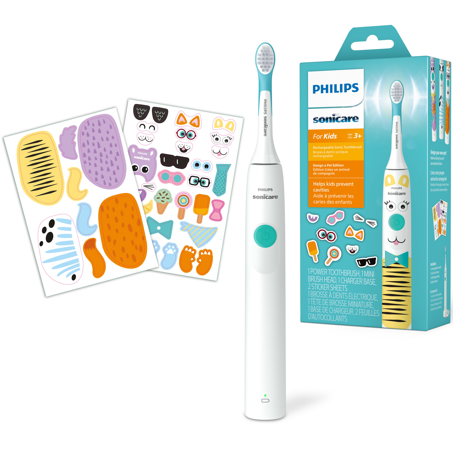 Philips Sonicare For Kids HX3601/01 -sähköhammasharja