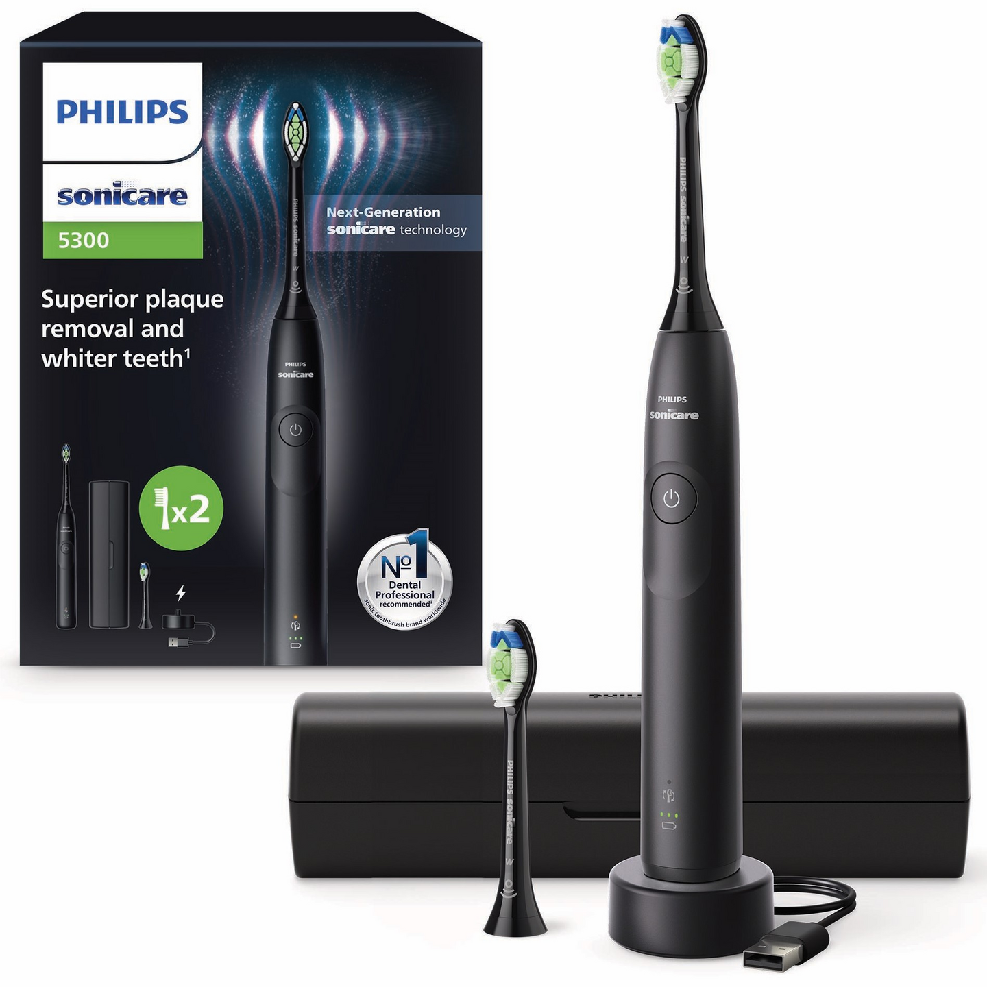Philips Sonicare 5300 HX7101/03 -sähköhammasharja