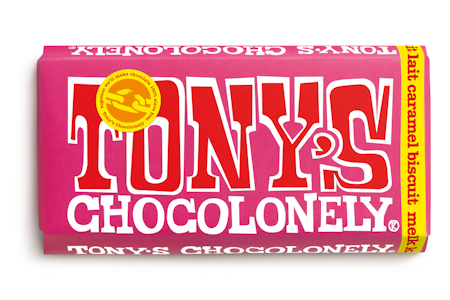 Tony's Chocolonely Caramel Biscuit maitosuklaa180g