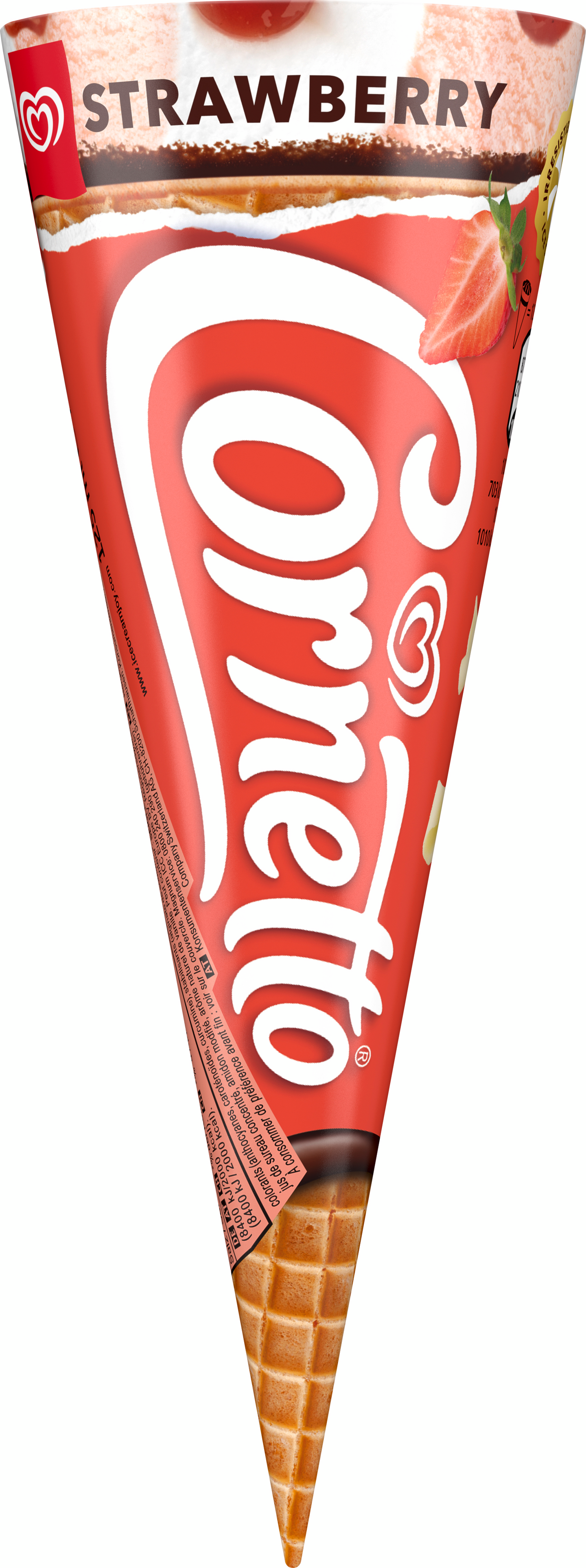 Cornetto mansikka tuutti 87g