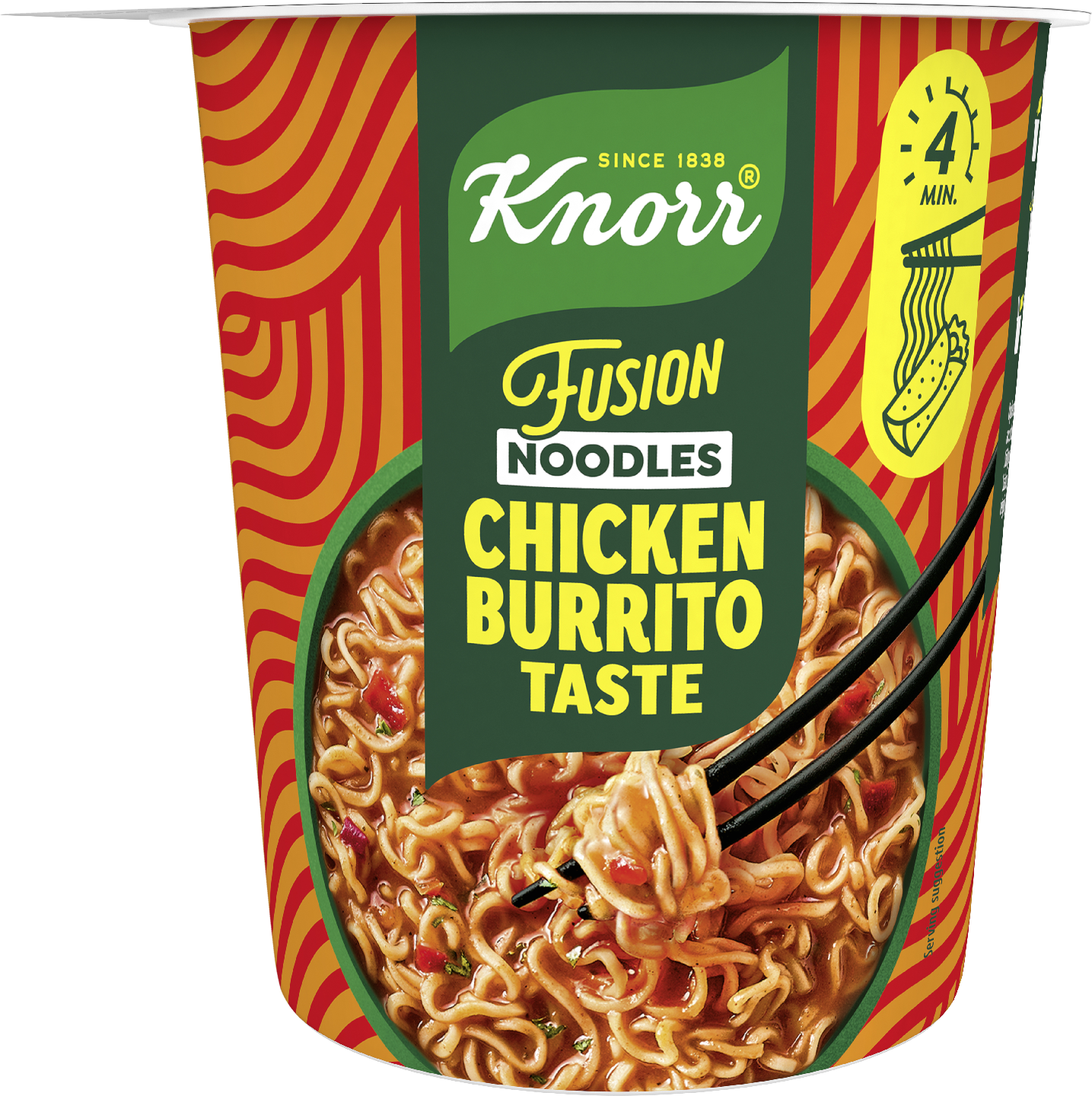 Knorr Fusion Noodles Chicken Burrito Taste 89g