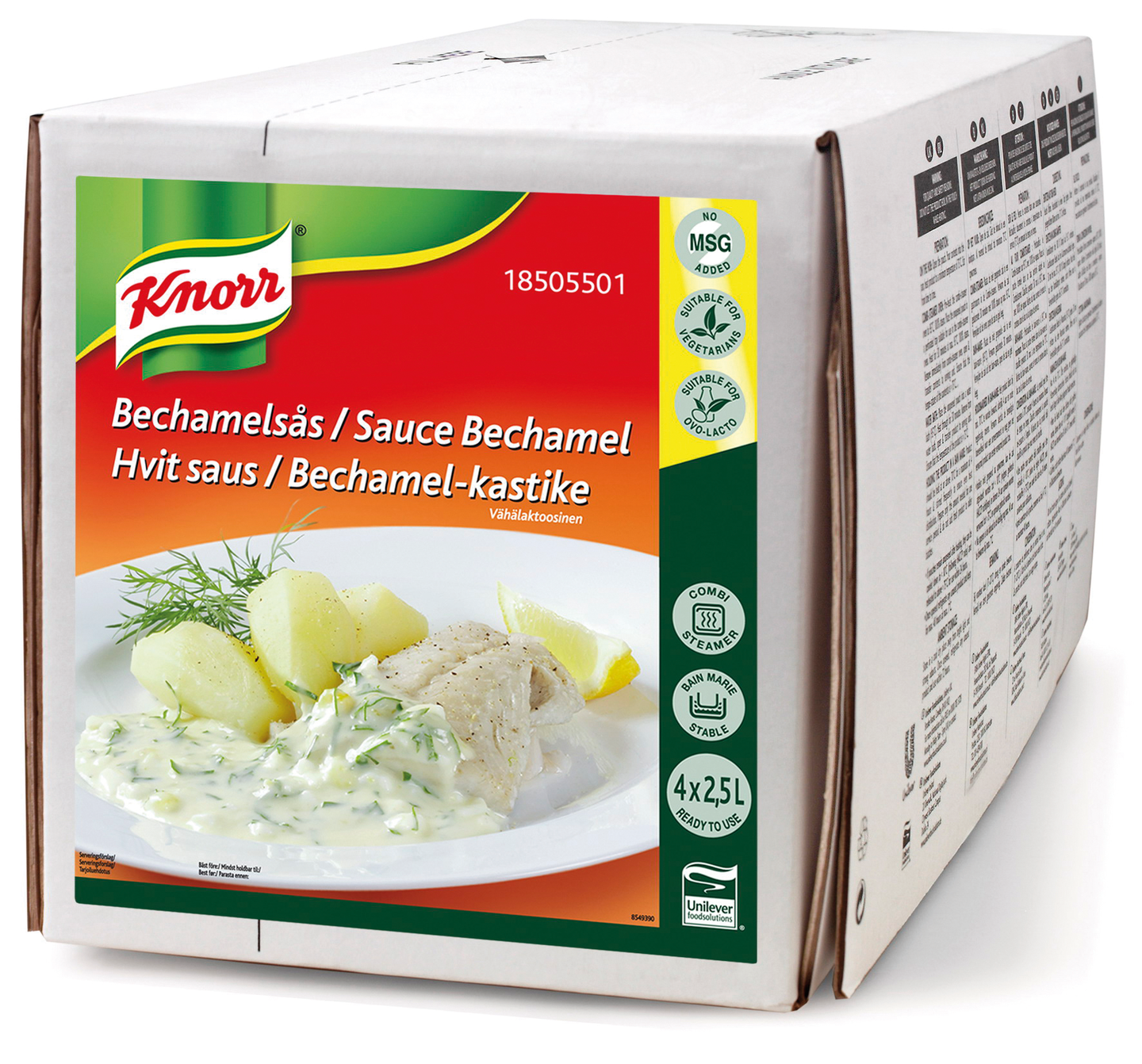 Knorr 100% Bechamel-kastike 2,5l