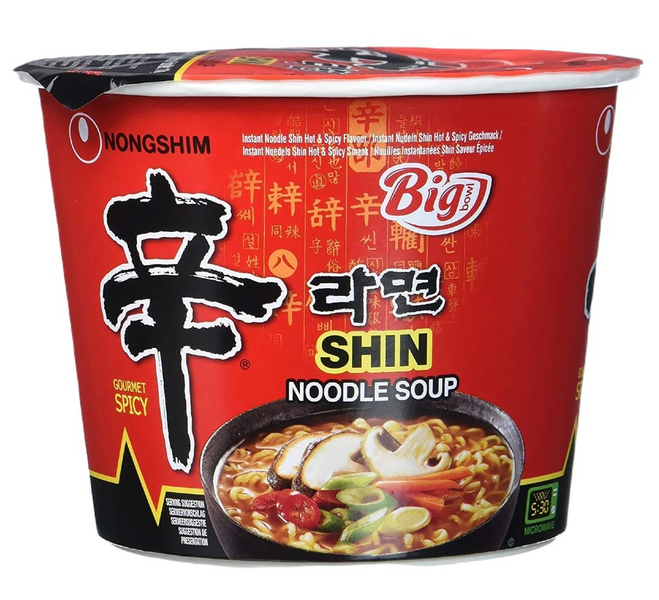 Nongshim Shin pikanuudeli Big Bowl 114g