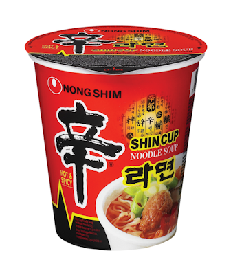 Nongshim pikanuudelikuppi 68g Shin Ramyun Cup