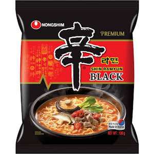 Nong Shin pikanuudeli Shin Ramyun Black 130g