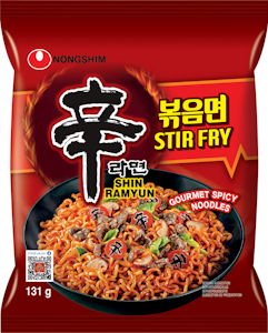 Nongshim Shin Ramyun pikanuudelit 131g Stir Fry