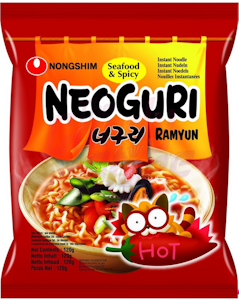 Nongshim Ramyun Neoguri Pikanuudelikeitto Mereneläviä & Mausteinen Maku 120g