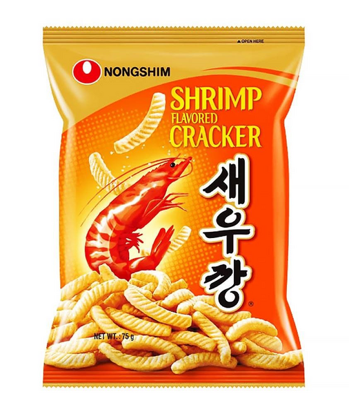 Nongshim katkarapusnacks 75g