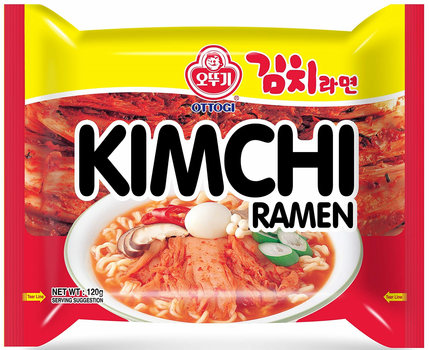 Ottogi Ramen 120g Kimchi  Pikanuudeli