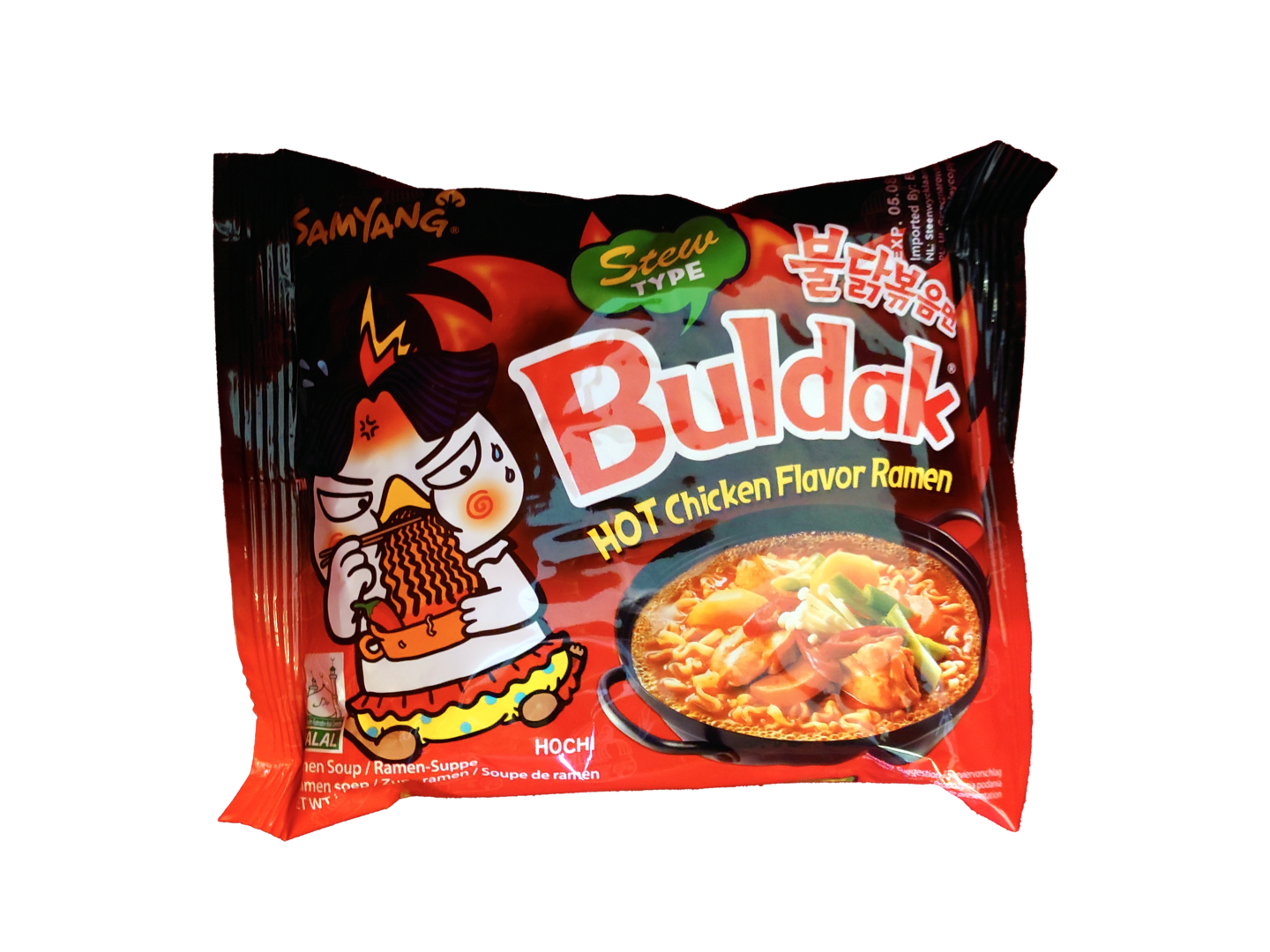 Samyang Buldak pikanuudelikeitto 145g kananmakuinen