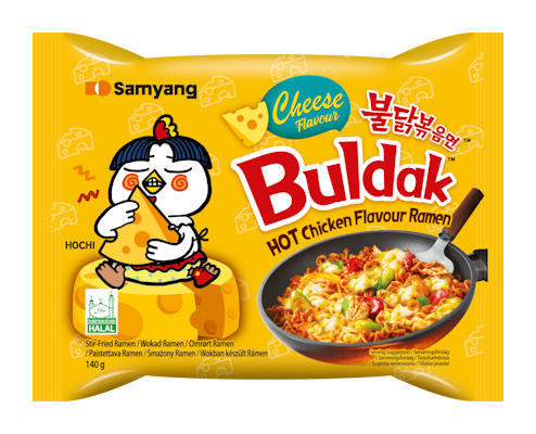 Samyang Buldak Ramen 140g Cheese flavour