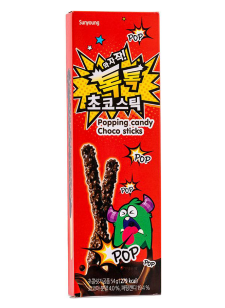 Sunyoung popping candy suklaatikku 54g