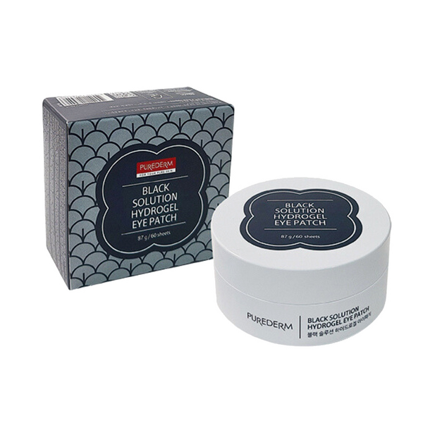 Purederm silmänalusnaamio 60kpl Black Solution Hydrogel Eye Patch